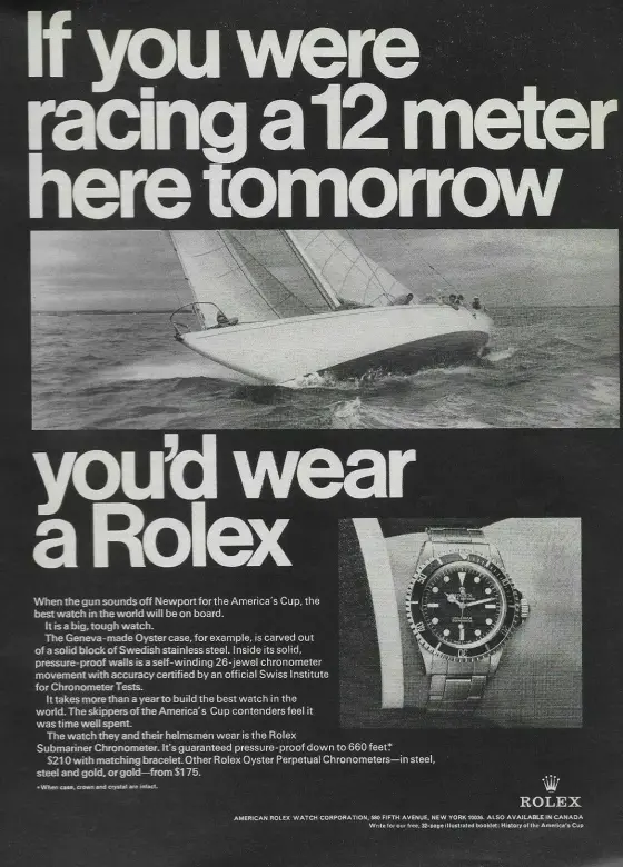 Alte Rolex Anzeige (Nr. 17)
