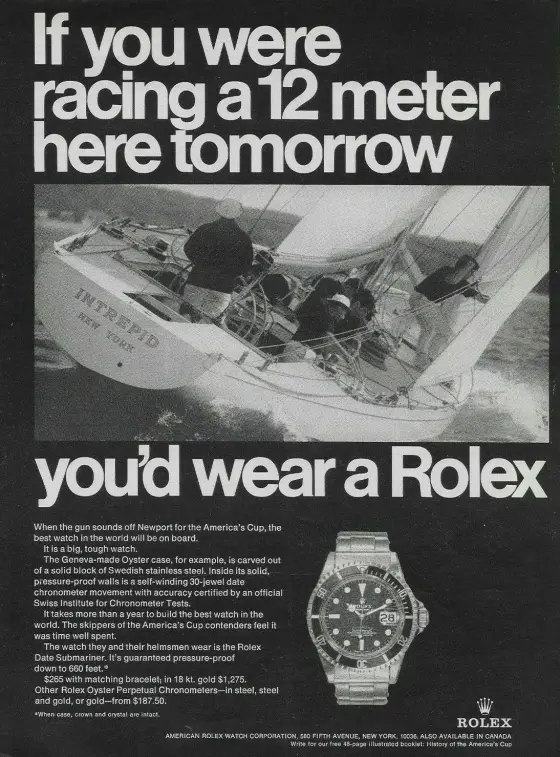 Alte Rolex Anzeige (Nr. 18)