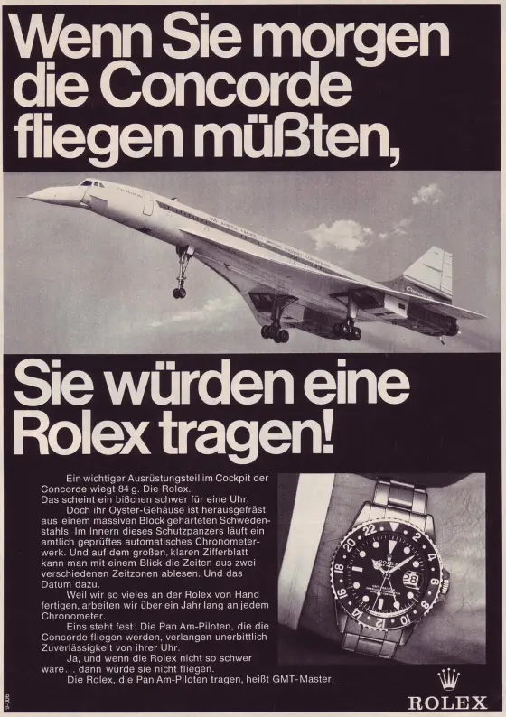 Alte Rolex Anzeige (Nr. 21)