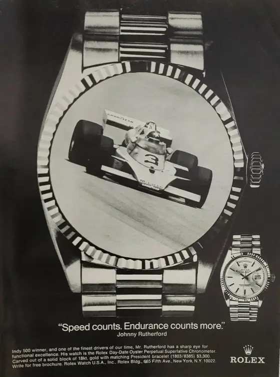 Alte Rolex Anzeige (Nr. 37)