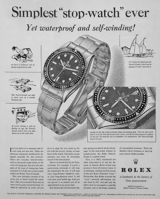 Alte Rolex Anzeige (Nr. 41)