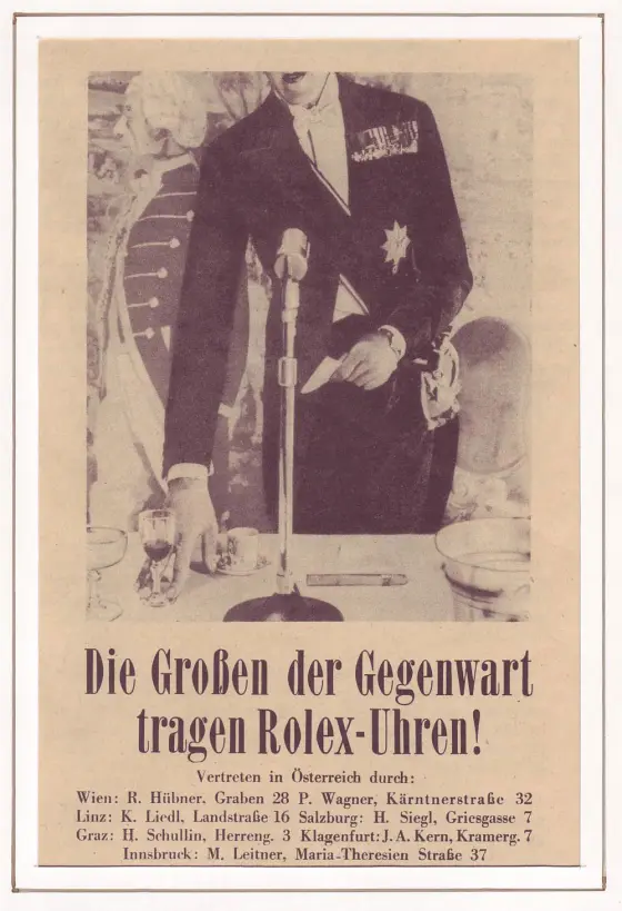 Alte Rolex Anzeige (Nr. 53)