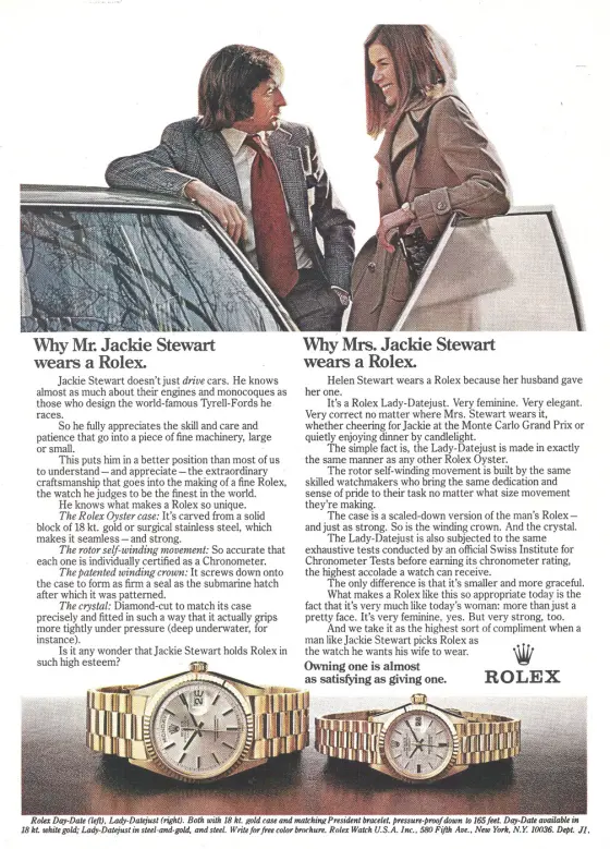 Alte Rolex Anzeige (Nr. 73)