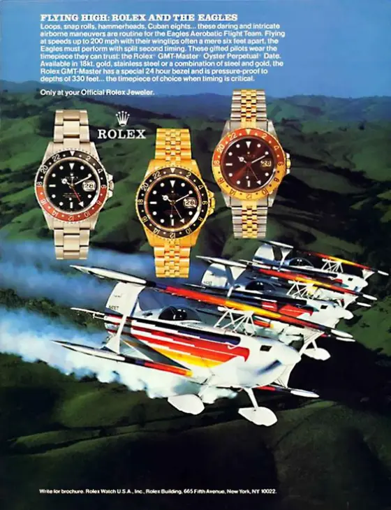 Alte Rolex Anzeige (Nr. 95)