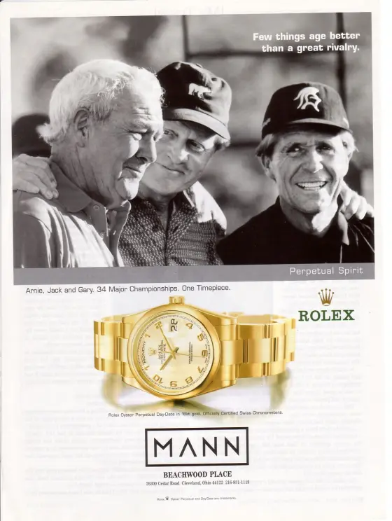 Alte Rolex Anzeige (Nr. 98)