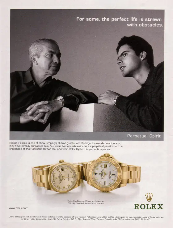 Alte Rolex Anzeige (Nr. 101)