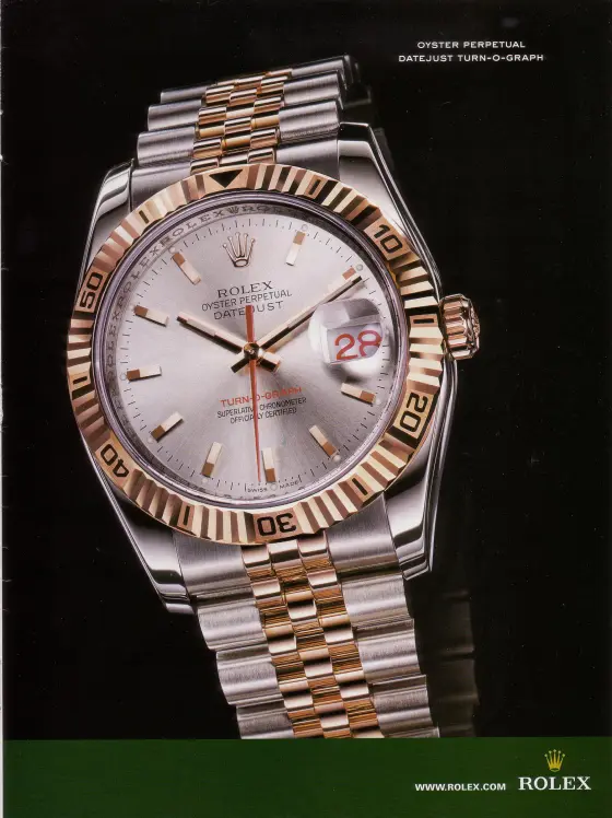 Alte Rolex Anzeige (Nr. 106)
