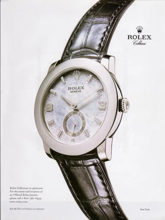 Alte Rolex Anzeige (Nr. 117)