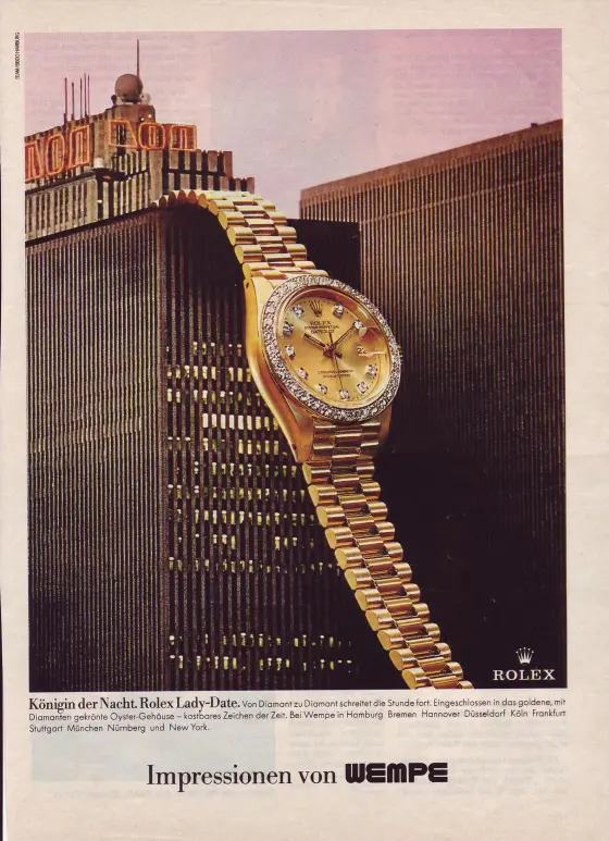 Alte Rolex Anzeige (Nr. 127)