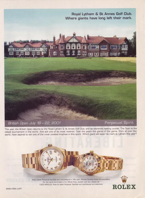 Alte Rolex Anzeige (Nr. 130)