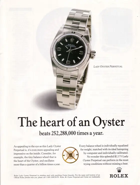 Alte Rolex Anzeige (Nr. 160)