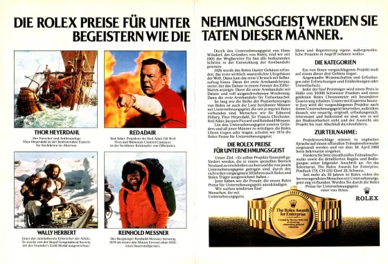 Alte Rolex Anzeige (Nr. 164)