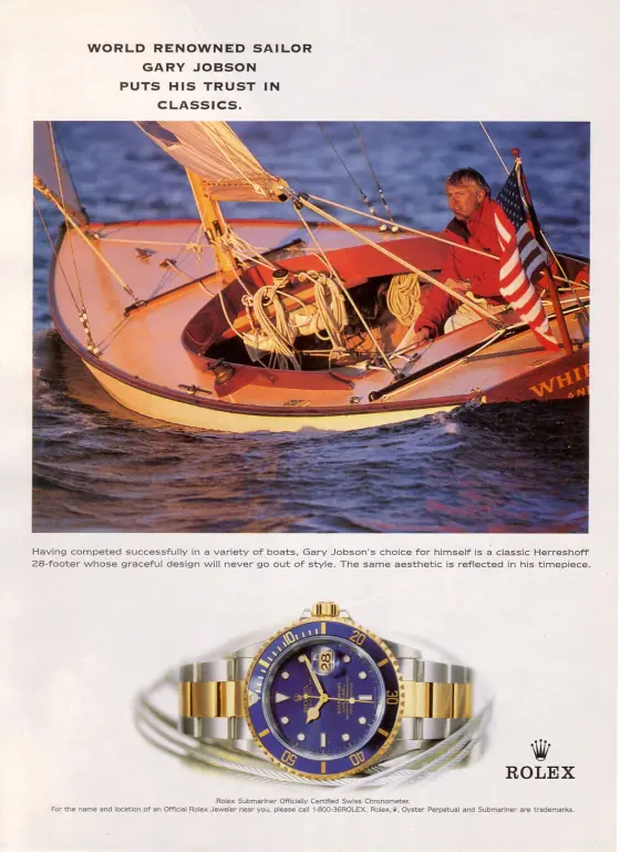 Alte Rolex Anzeige (Nr. 169)