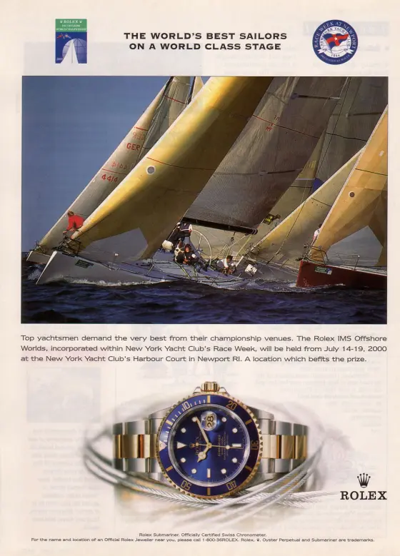 Alte Rolex Anzeige (Nr. 170)