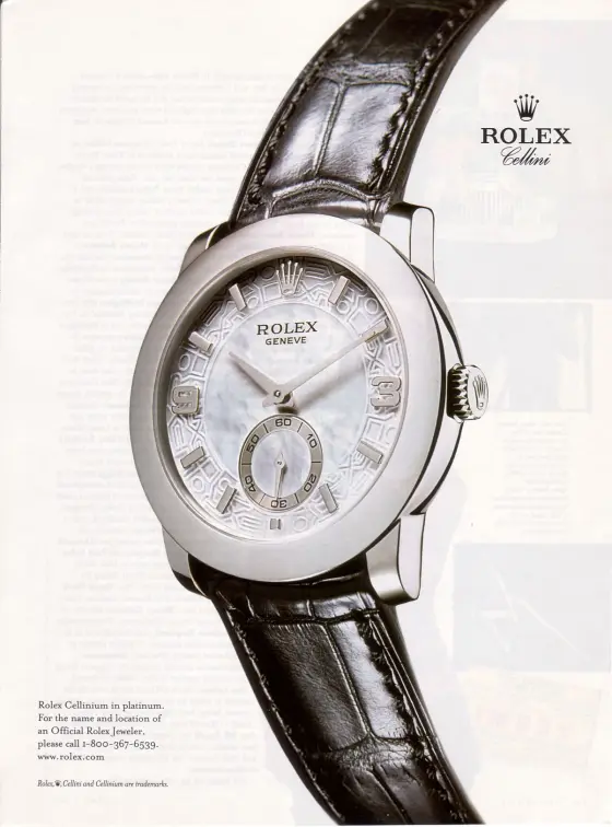 Alte Rolex Anzeige (Nr. 198)