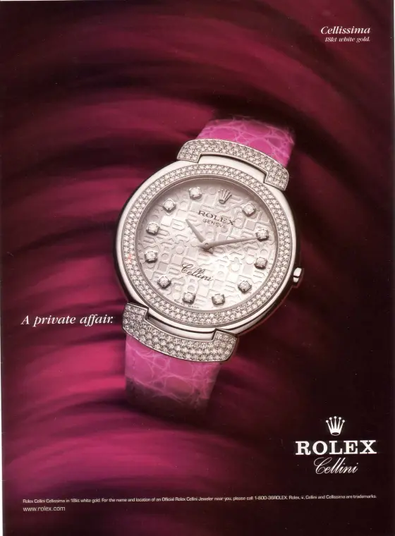Alte Rolex Anzeige (Nr. 200)