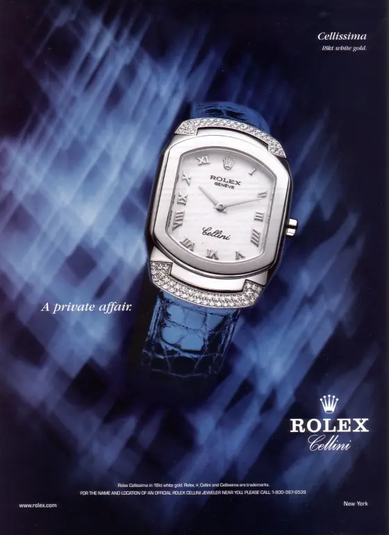 Alte Rolex Anzeige (Nr. 203)