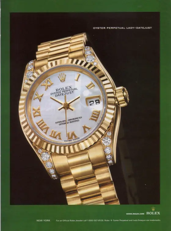 Alte Rolex Anzeige (Nr. 212)