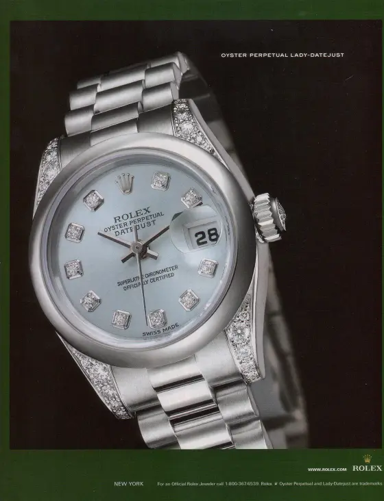 Alte Rolex Anzeige (Nr. 214)