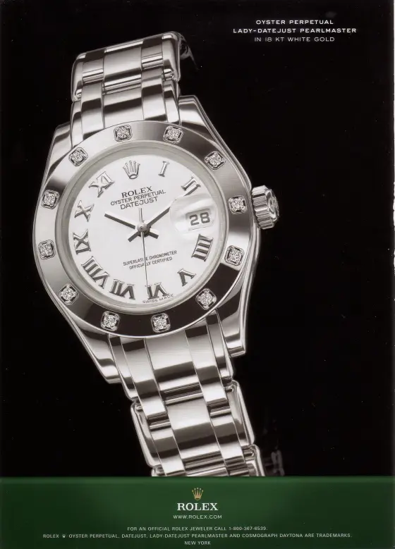 Alte Rolex Anzeige (Nr. 216)
