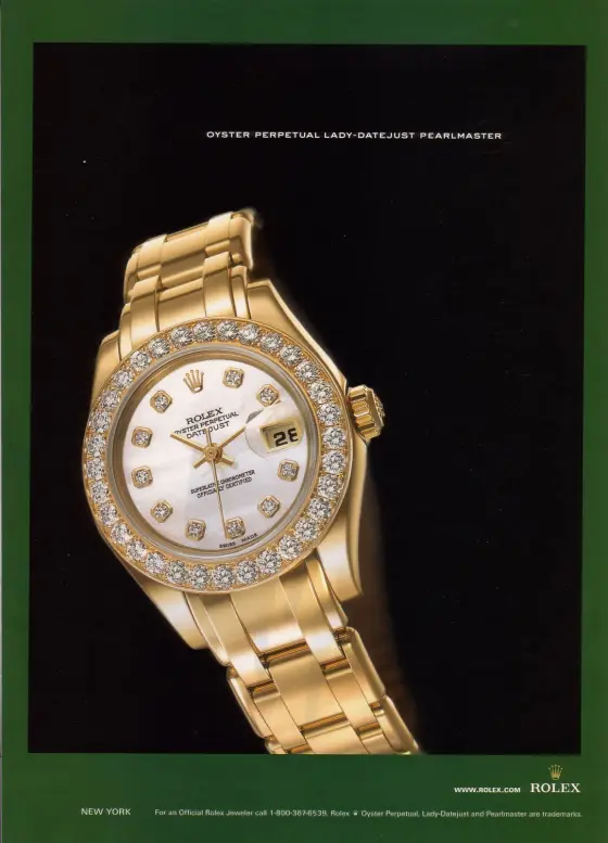 Alte Rolex Anzeige (Nr. 217)