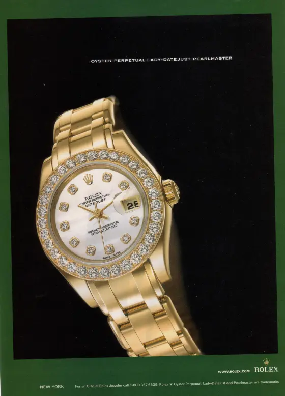 Alte Rolex Anzeige (Nr. 218)