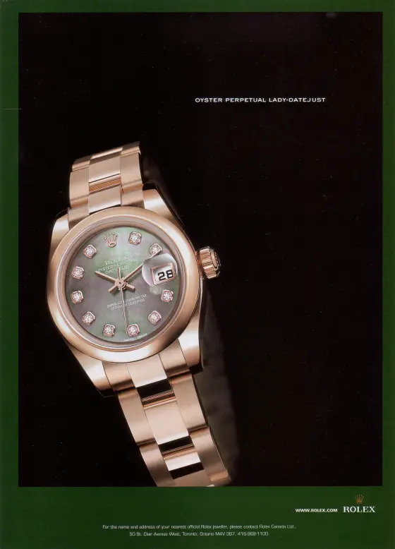 Alte Rolex Anzeige (Nr. 220)