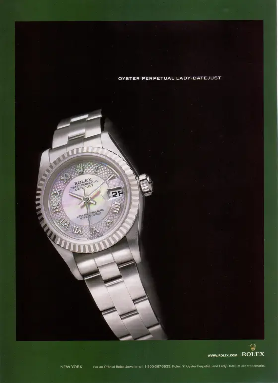Alte Rolex Anzeige (Nr. 221)