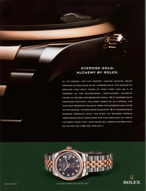Alte Rolex Anzeige (Nr. 226)