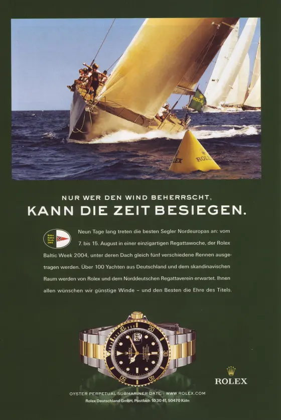 Alte Rolex Anzeige (Nr. 278)