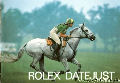 Cover of the booklet Rolex Datejust, 1987 edition