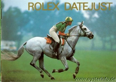 Cover of the booklet Rolex Datejust, 1993 edition