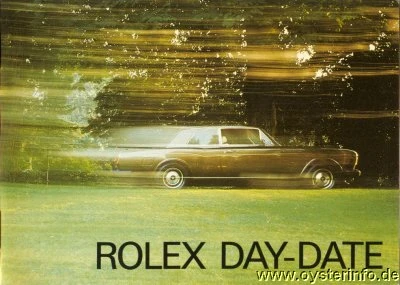 Cover of the booklet Rolex Day-Date, 1988 edition