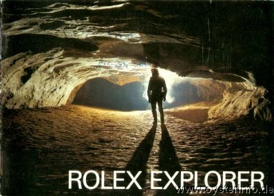 Cover of the booklet Rolex Explorer, 1984 edition