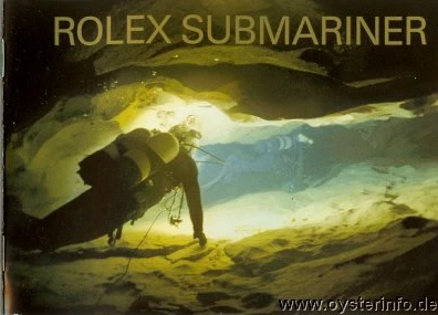 Cover of the booklet Rolex Submariner, 2004 edition