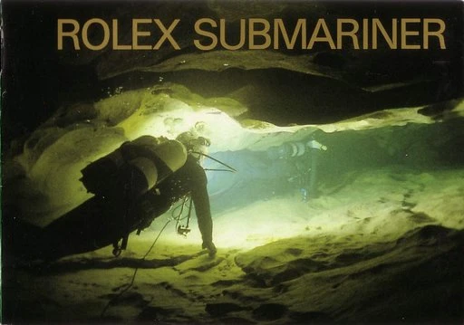 Cover of the booklet Rolex Submariner, 1989 edition
