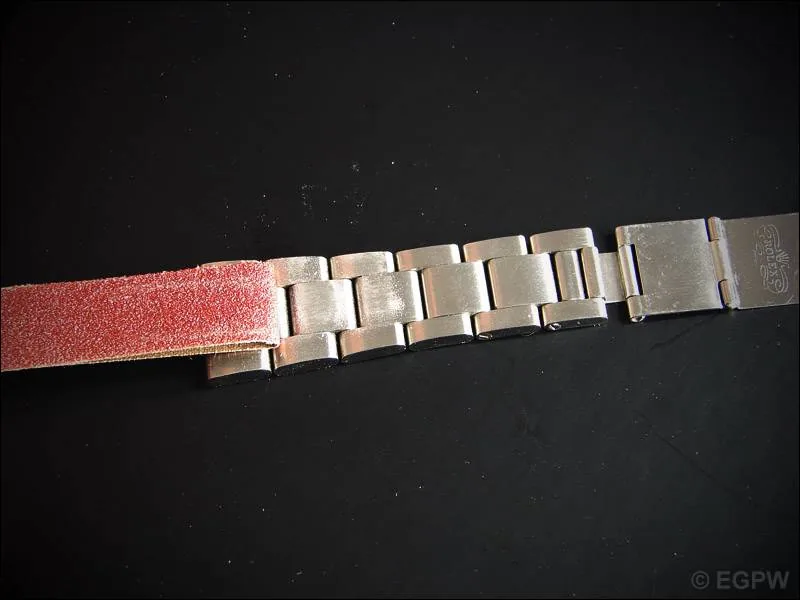 Rough sanding with coarser grit