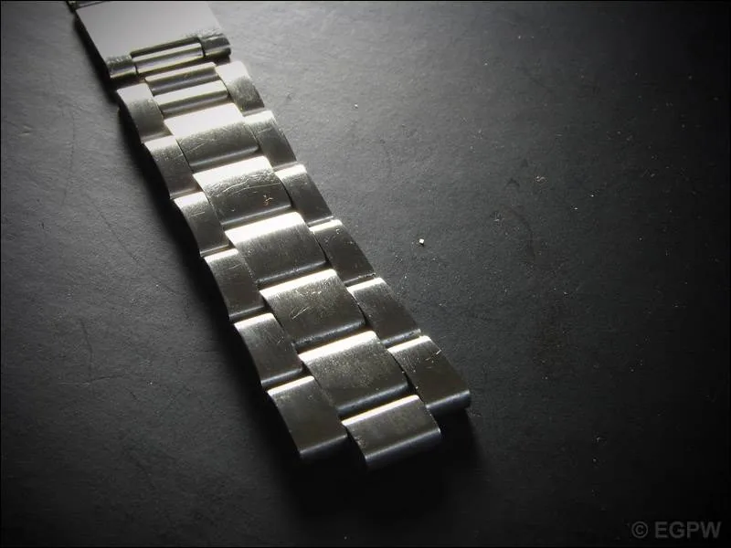 Bracelet after the first pass