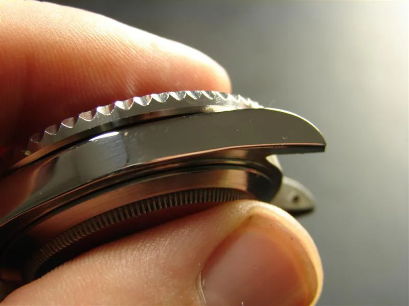 Final result: the polished lug