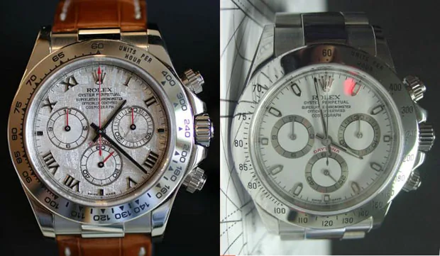 Daytona 16520 and 116520, figure 8